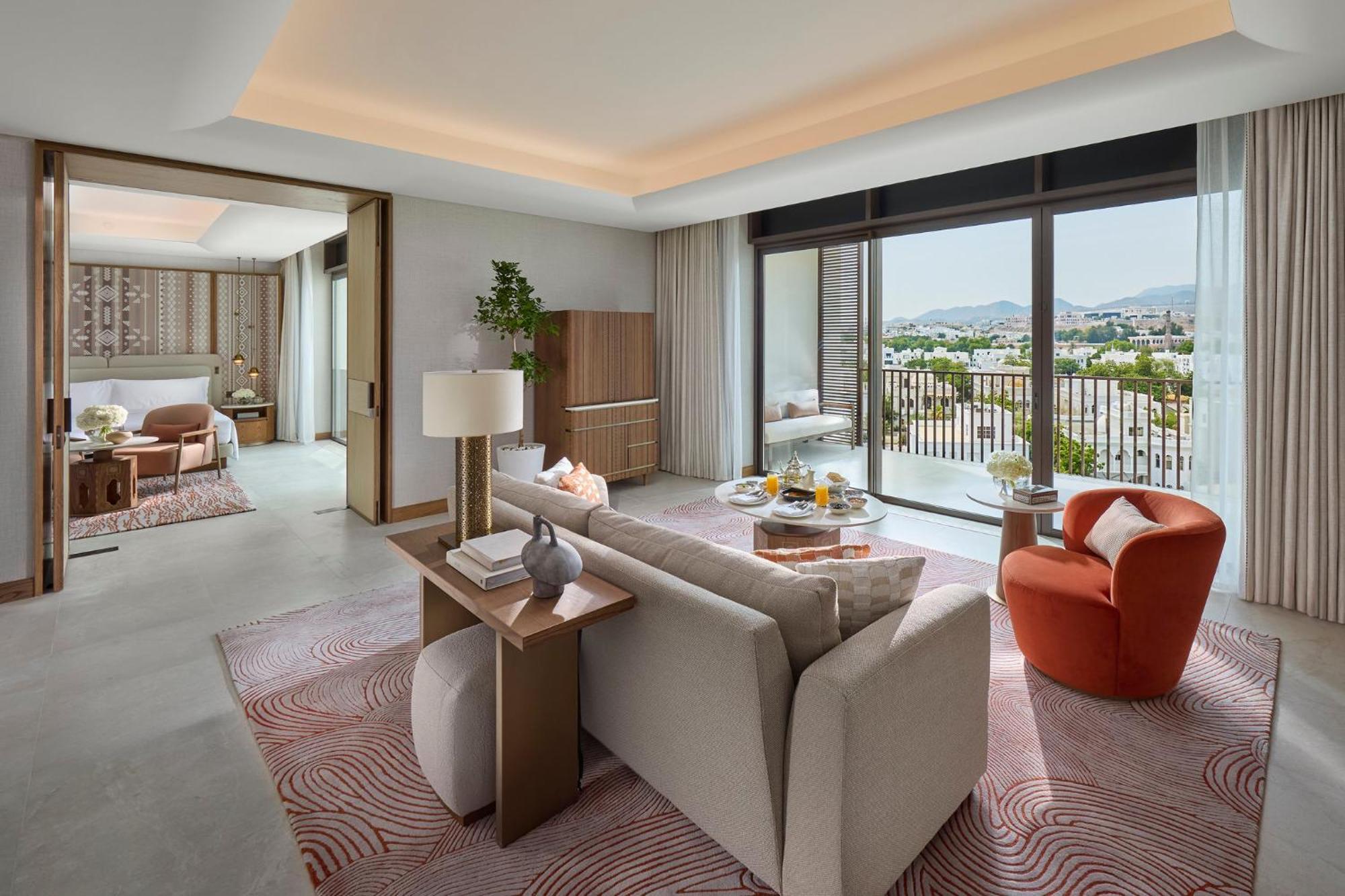 Hotel Mandarin Oriental, Maskat Exterior foto